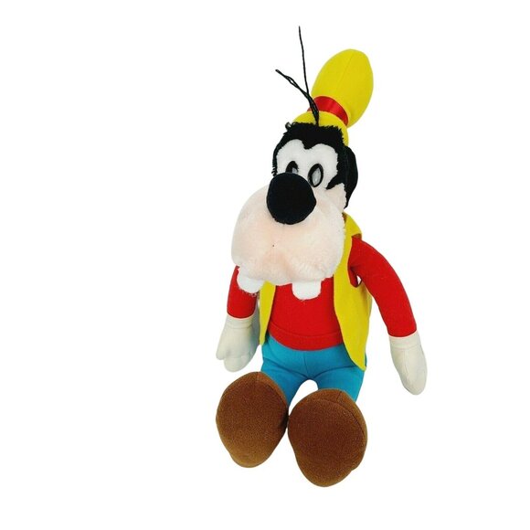 Vintage Applause Disney Goofy 18 inch Plush Dog Yellow Vest Stuffed Animal Toy - Picture 3 of 10